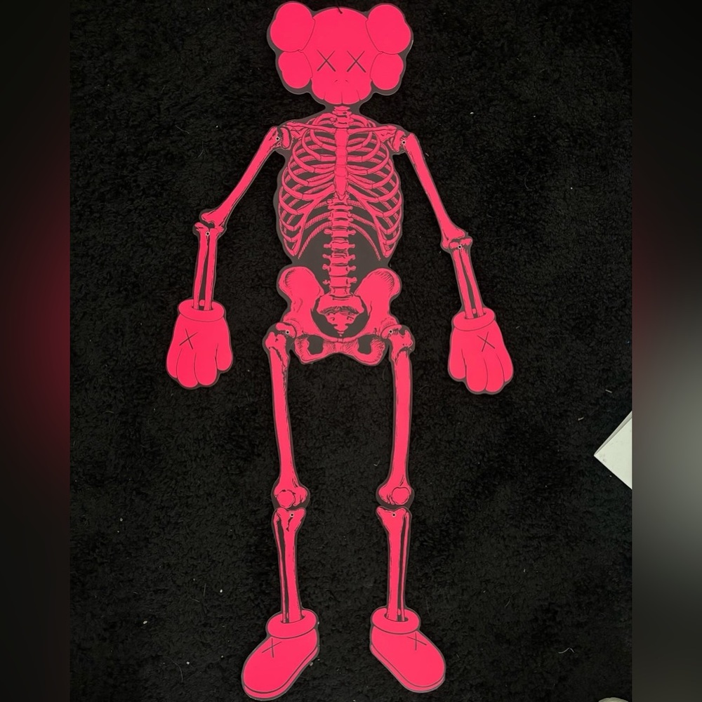 Kaws Halloween Ornament Cutout